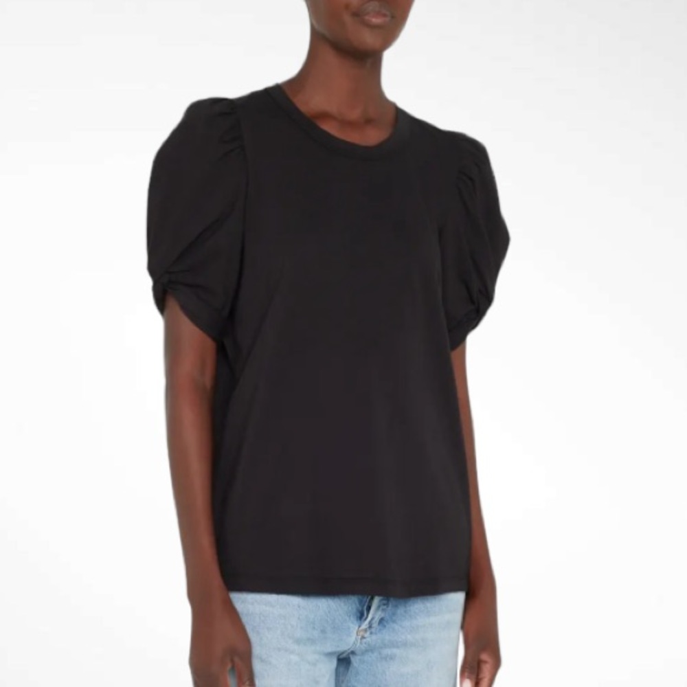 A.L.C. Kati Twisted-Sleeve Tee Size XS
